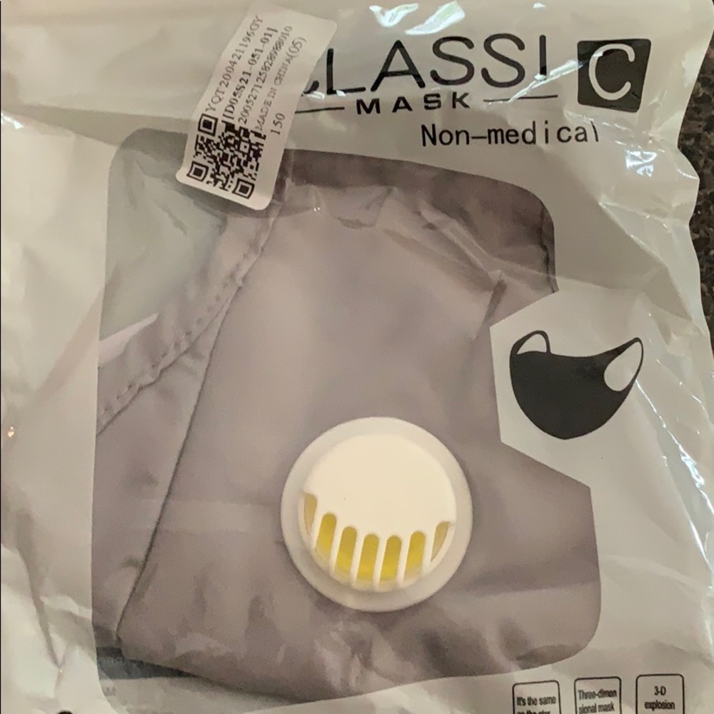 3packs- fabric Reusable FaceMask